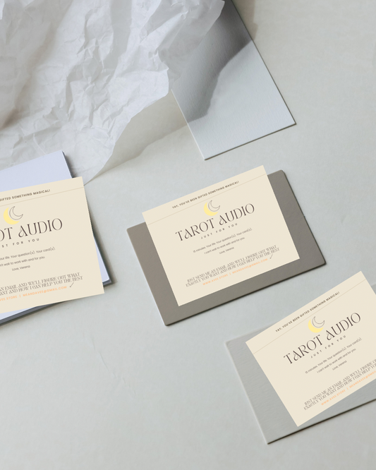 Tarot/Astrology Audio Gift Certificate