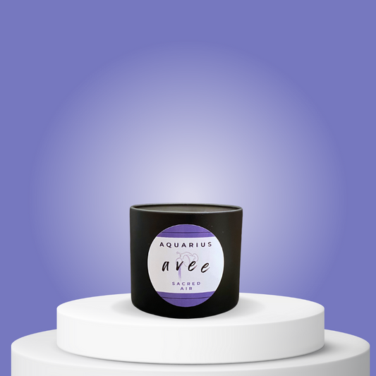 Aquarius avee tin candle
